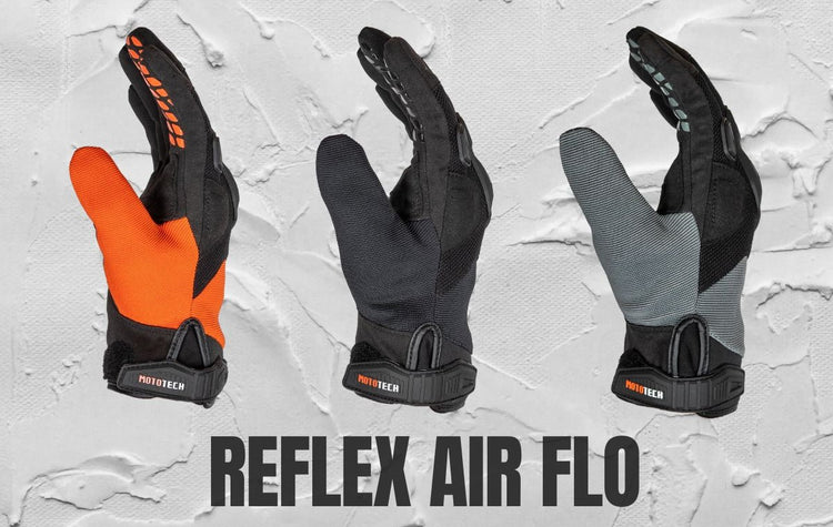 MOTOTECH Reflex Air Flo Motorcycle Riding Gloves