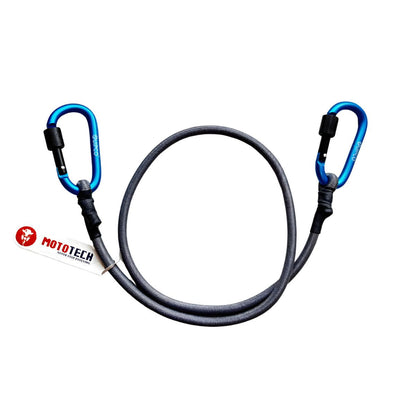 QuickClip Bungee Tie-Down with Carabiner - 36" / 90cms - Grey