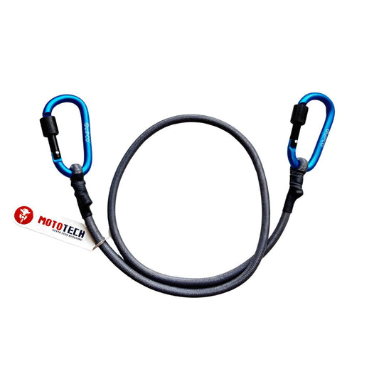 QuickClip Bungee Tie-Down with Carabiner - 36" / 90cms - Grey