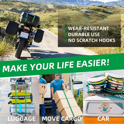 FlatGrip Bungee Tie Down System  - 38" / 96cm - Black