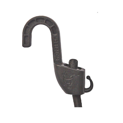 Grappler Bungee Tie-Down - 24 inches - Black - 8mm - Pack of 2